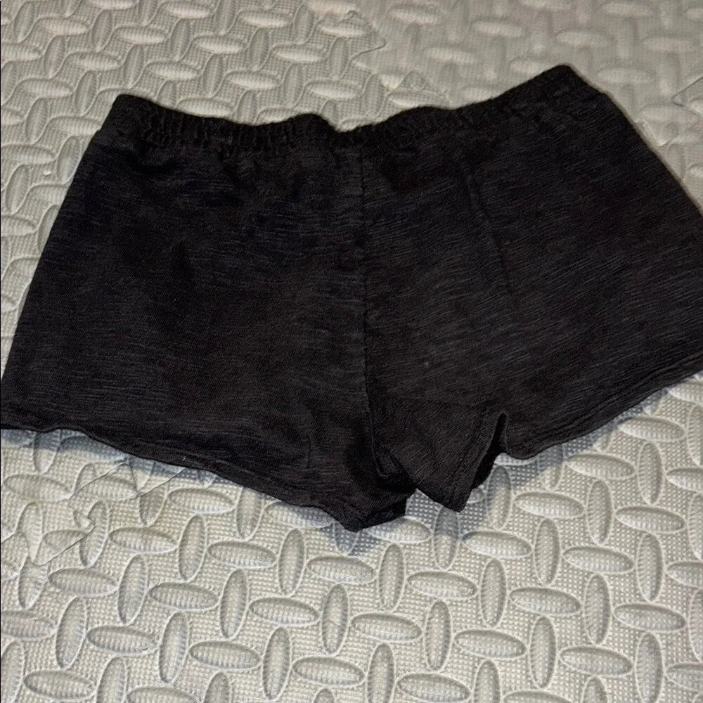 Gymboree Girls Charcoal Grey Knit Athletic Shorts Size M 7-8‎ Heathered